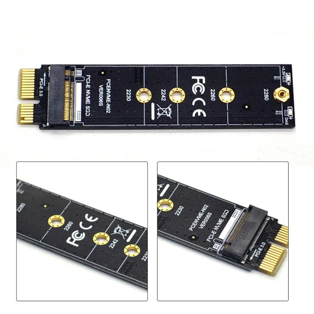 NVMe M.2 to PCIe 3.0 1X Adapter Card | Full Speed Extension