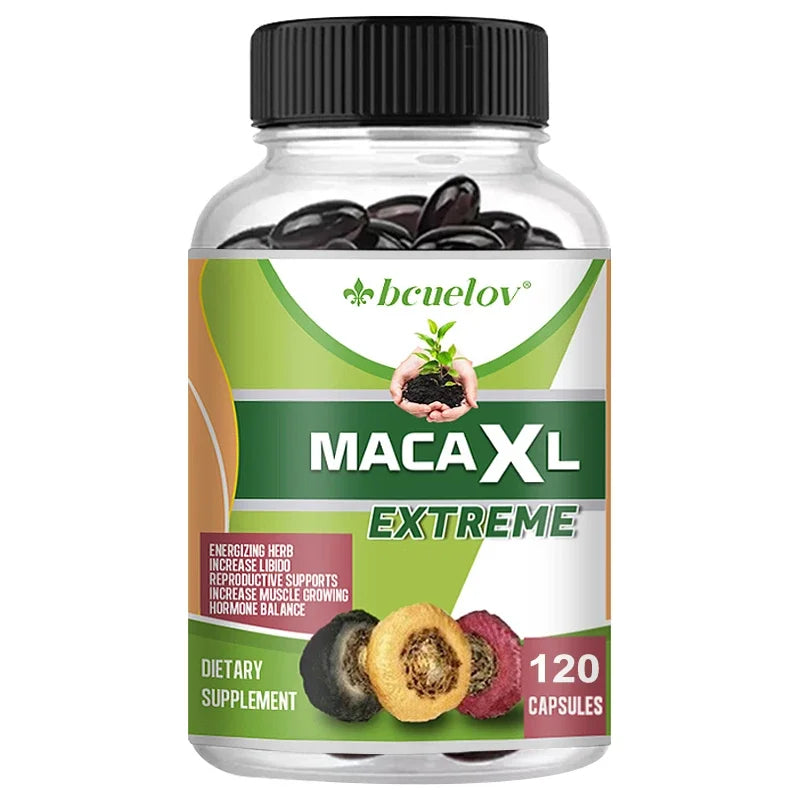 Organic Maca Root Extract 1000mg – Energy & Muscle Supplement