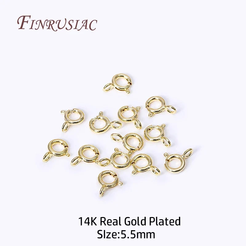 18K Gold Plated Brass Extension Chain Connectors | DIY Jewelry