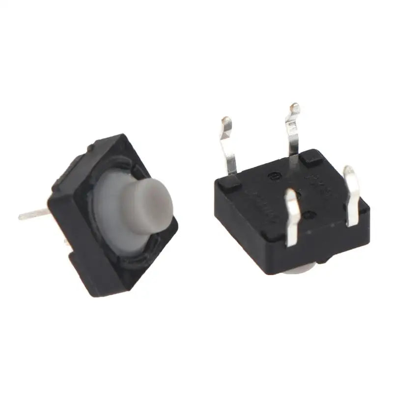 20Pcs Silent Tactile Push Button Switch 8x8x5mm 2Pin 4Pin DIY