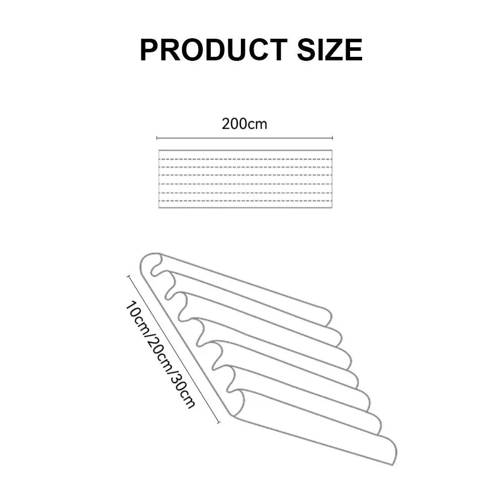 2M Self-Adhesive Foam Edge & Corner Guard Strip | Child Safety