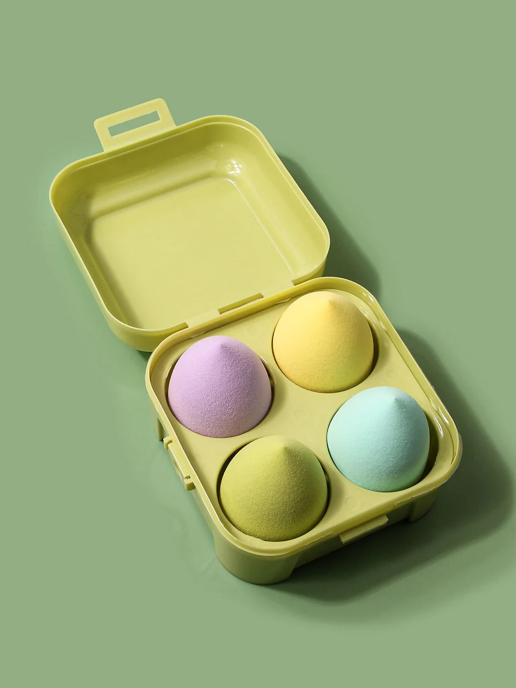 4PCS Soft Makeup Sponge Set – Beauty Egg & Powder Puff
