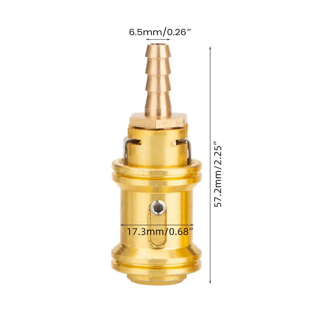 Leak-Proof Brass Tire Inflator Nozzle – Universal Air Chuck