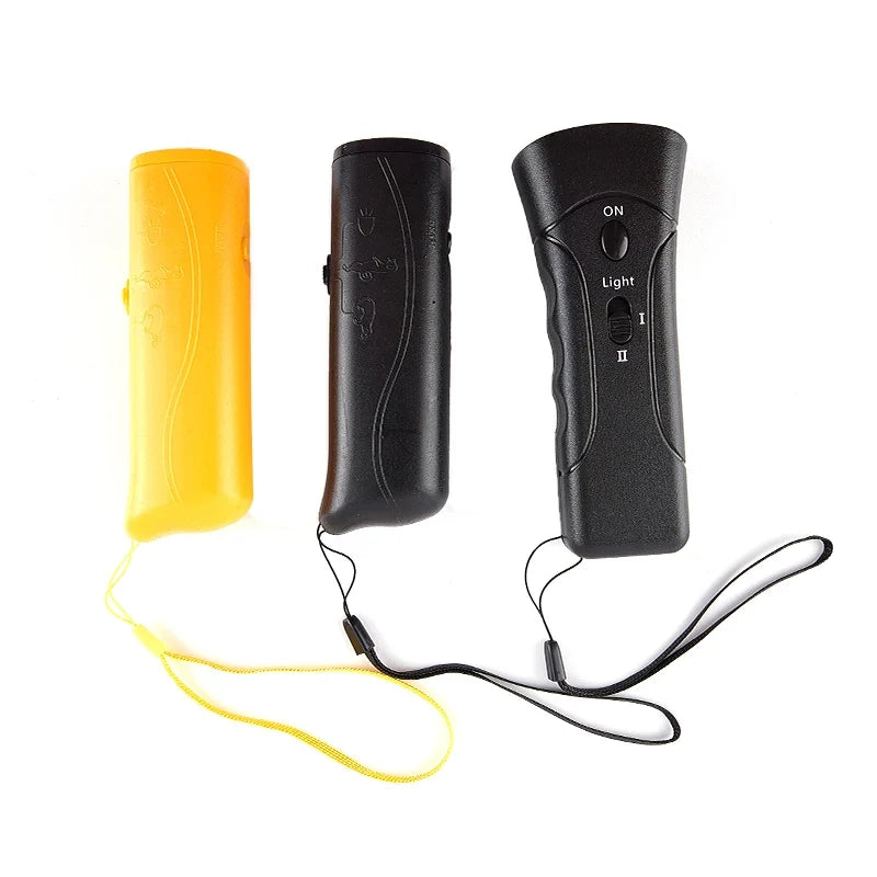 Ultrasonic Dog Bark Training Device with LED | No Battery