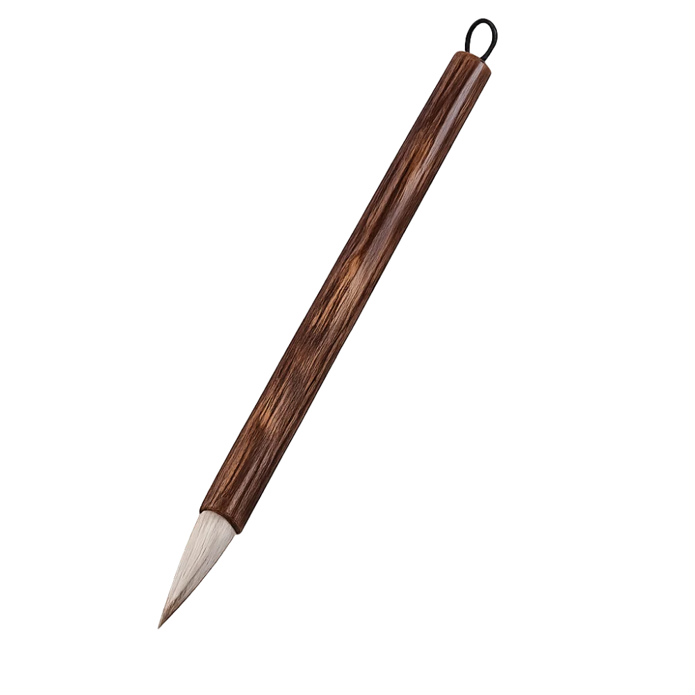 Mixed Hair Chinese Calligraphy Brush Fine Point Ink Pen – Beige