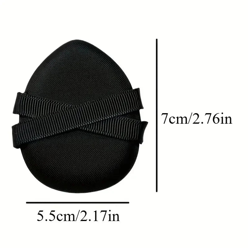 Dual-Sided Leather Makeup Sponge Puff | Dry Wet Air Cushion