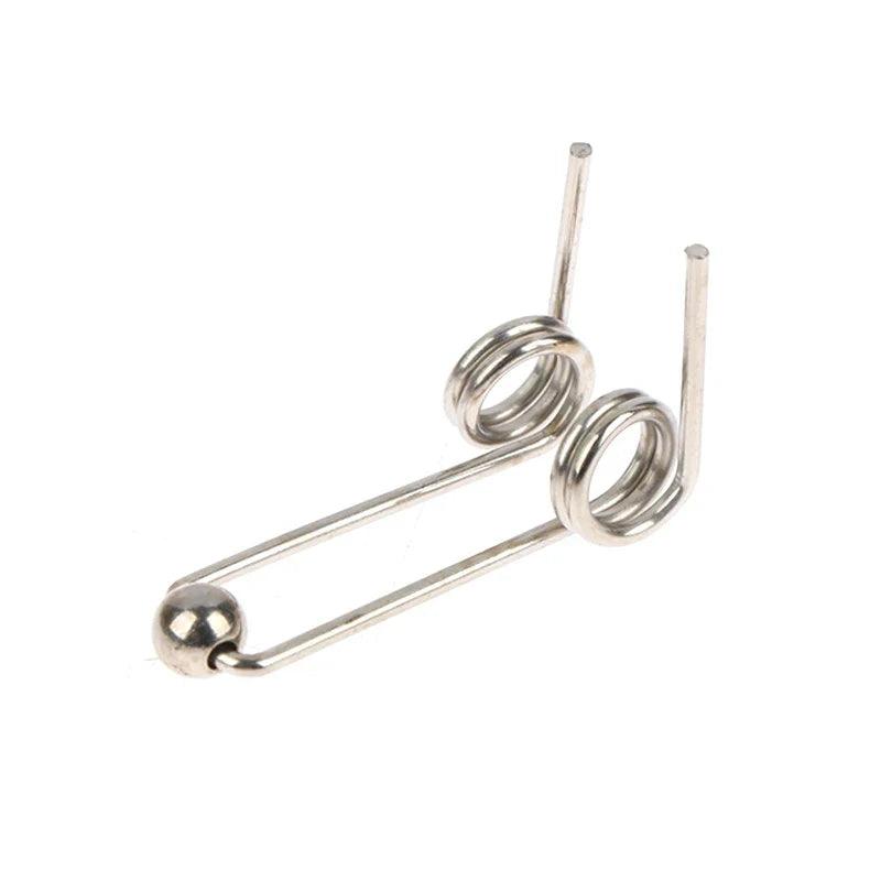 2Pcs Curling Iron Replacement Torsion Spring 1.2mm – 24–30mm