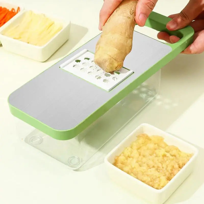 Multifunctional Vegetable Grater & Shredder – Stainless Steel