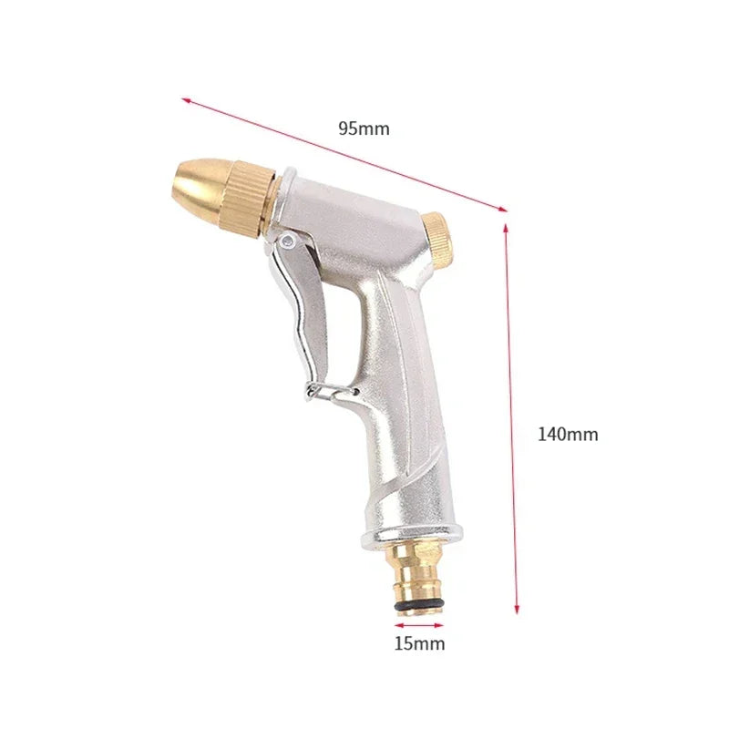 High Pressure Brass Nozzle Water Spray Gun – Garden & Car Wash