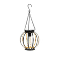 Solar Hanging Lantern Metal Mesh Outdoor Garden Patio Décor