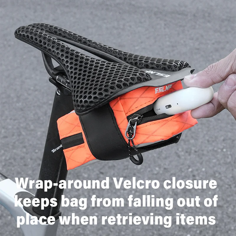 ESLNF Lightweight Cycling Saddle Bag – MTB & Road Bike