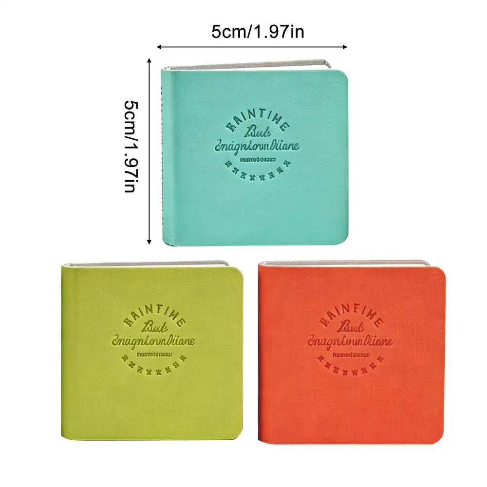 Mini Watercolor Sketchbook 3-Pack 2x2" Cold Press Art Journal