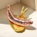 Miniature Fruit Disco Ball Mosaic Glass Ornament | Decor