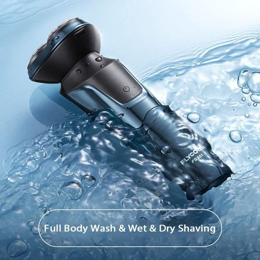 Portable Triple Blade Electric Rotary Shaver | USB-C IPX7