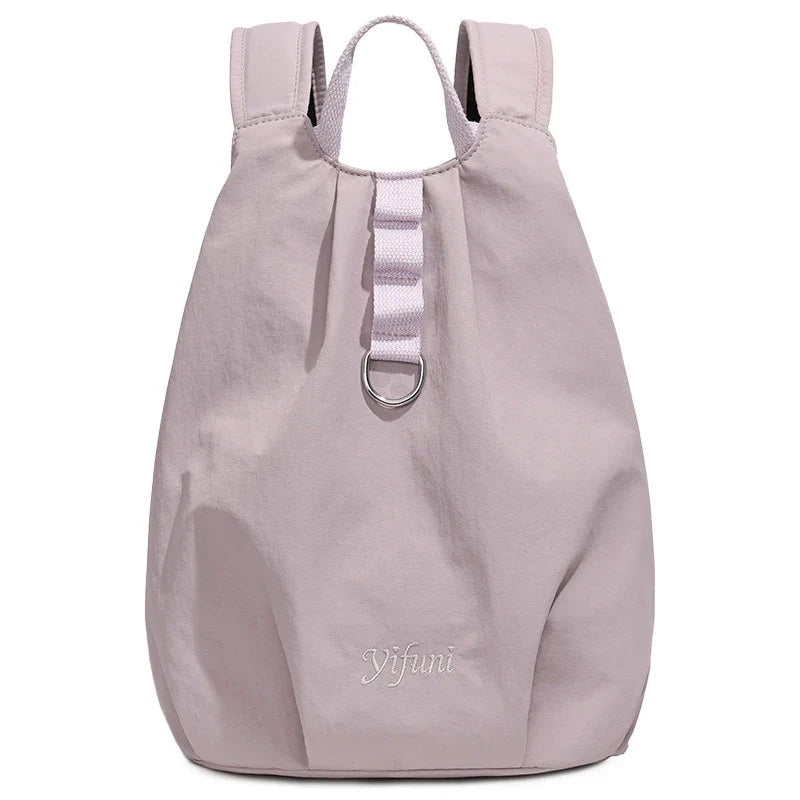 Women's Lightweight Oxford Vest Backpack – Water-Resistant