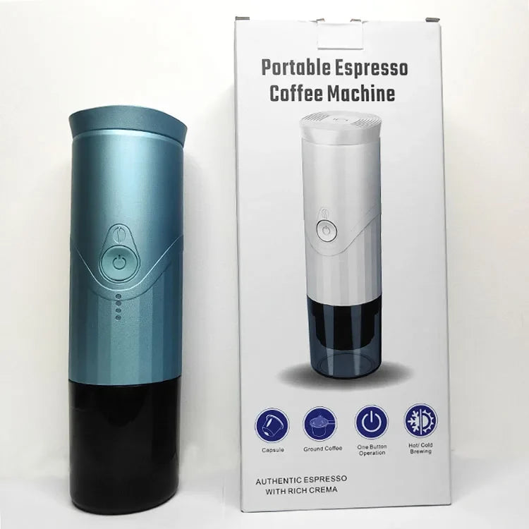 DUTRIEUX Portable Espresso Machine | Capsule & Powder, Battery