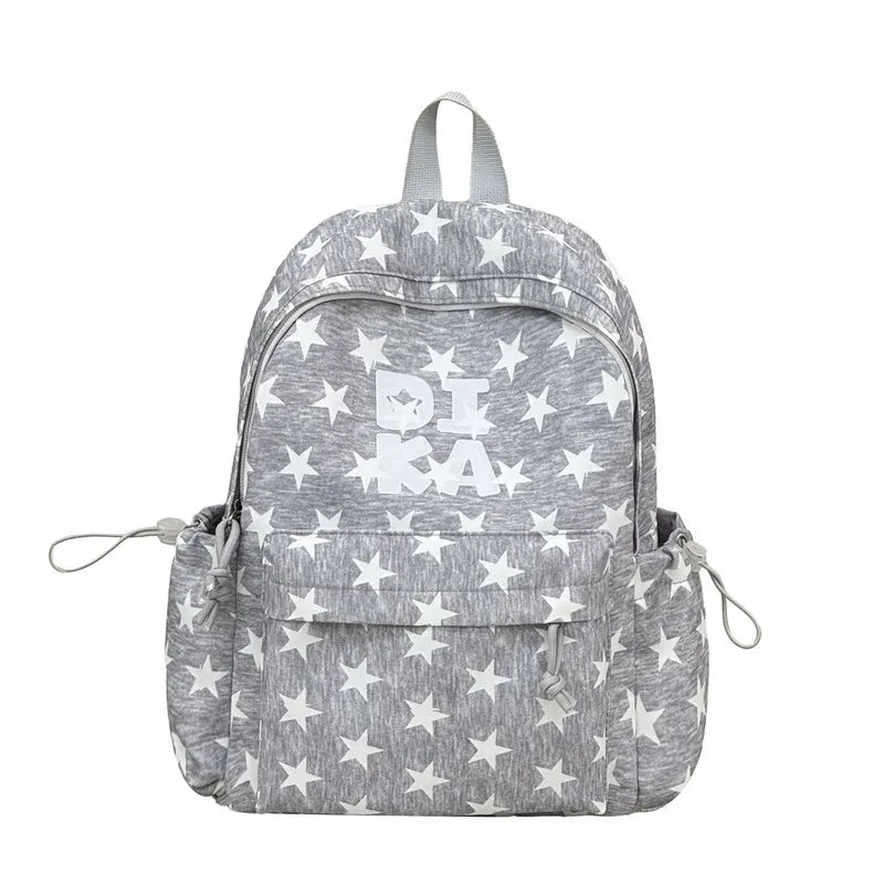 Nixie Canvas Small Backpack – Casual School Bag for Women