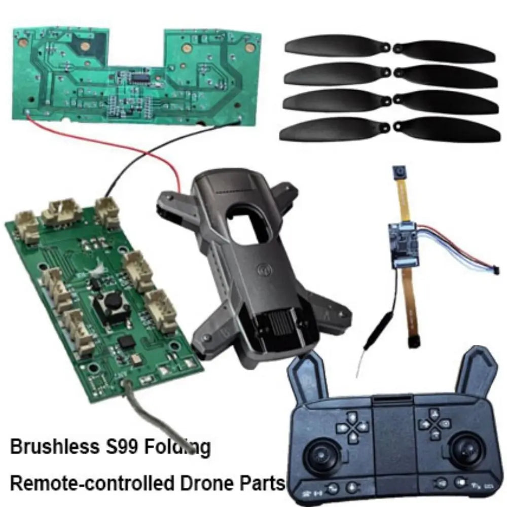 S99 Brushless Folding Drone Propeller – 10 Styles Black RC Part