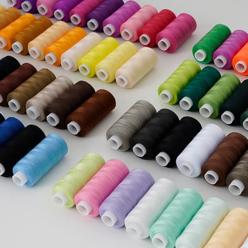 80-Color 402 Polyester Sewing Thread Set – 400 Yards Per Spool