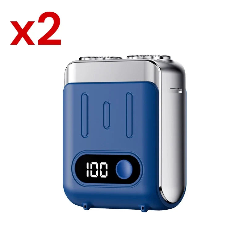 S7 Mini Portable Electric Shaver for Men – LED Display