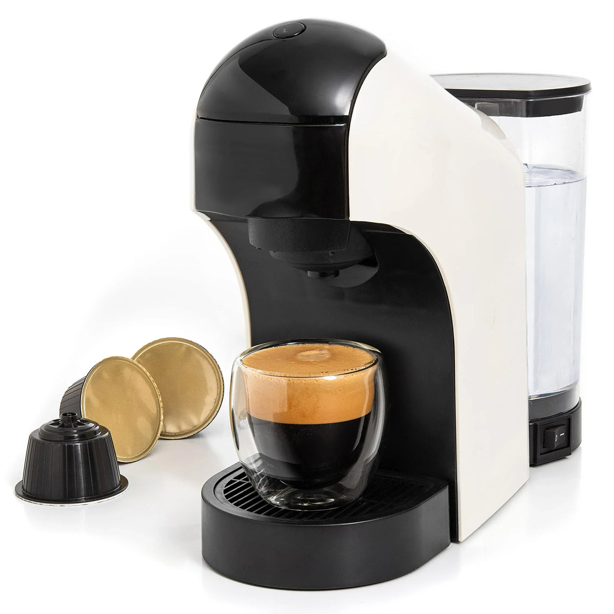 DUTRIEUX 3-in-1 Capsule Espresso Machine | Nespresso & Dolce Gusto
