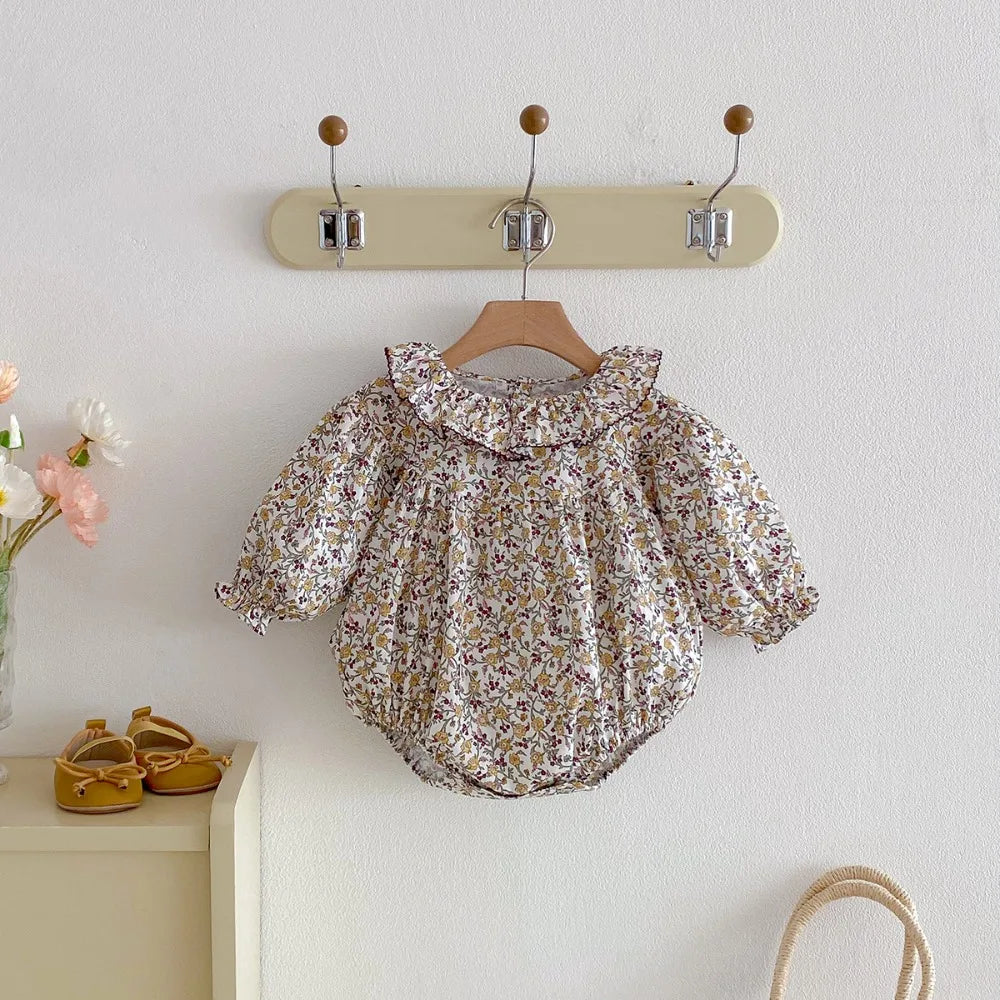 Pure Cotton Girls Bodysuit – Seamless Breathable Summer Suspender