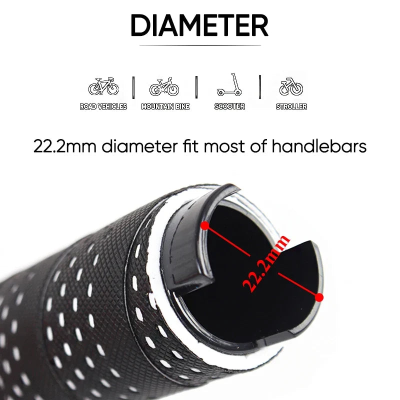 BUCKLOS MTB Lock-On Bike Grips – Anti-Slip Handlebar Covers