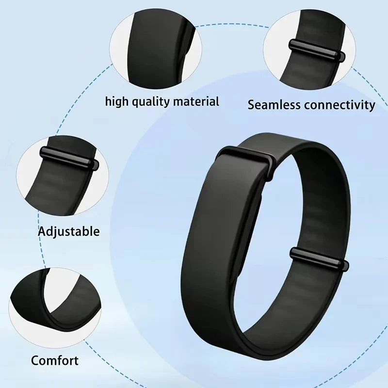 Silicone Sport Watch Band for Fitbit – Sweatproof Replacement Strap