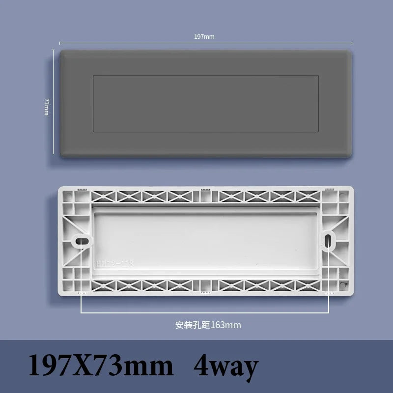 118 Type Blank Wall Plate Cover | Outlet & Socket Panel