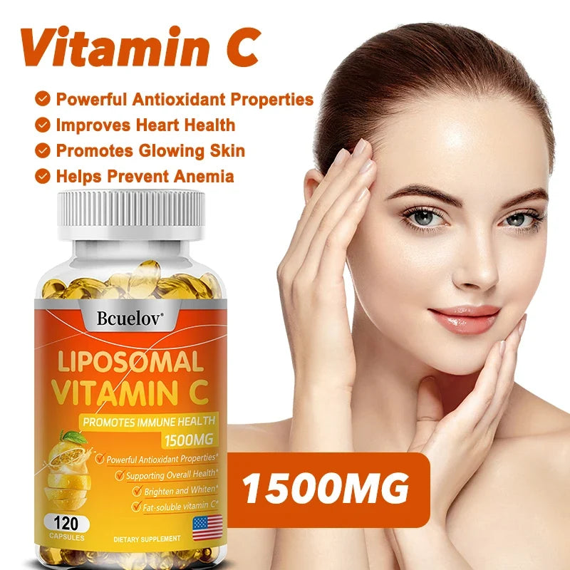 STRESSXCEL Liposomal Vitamin C Capsules | Antioxidant & Skin