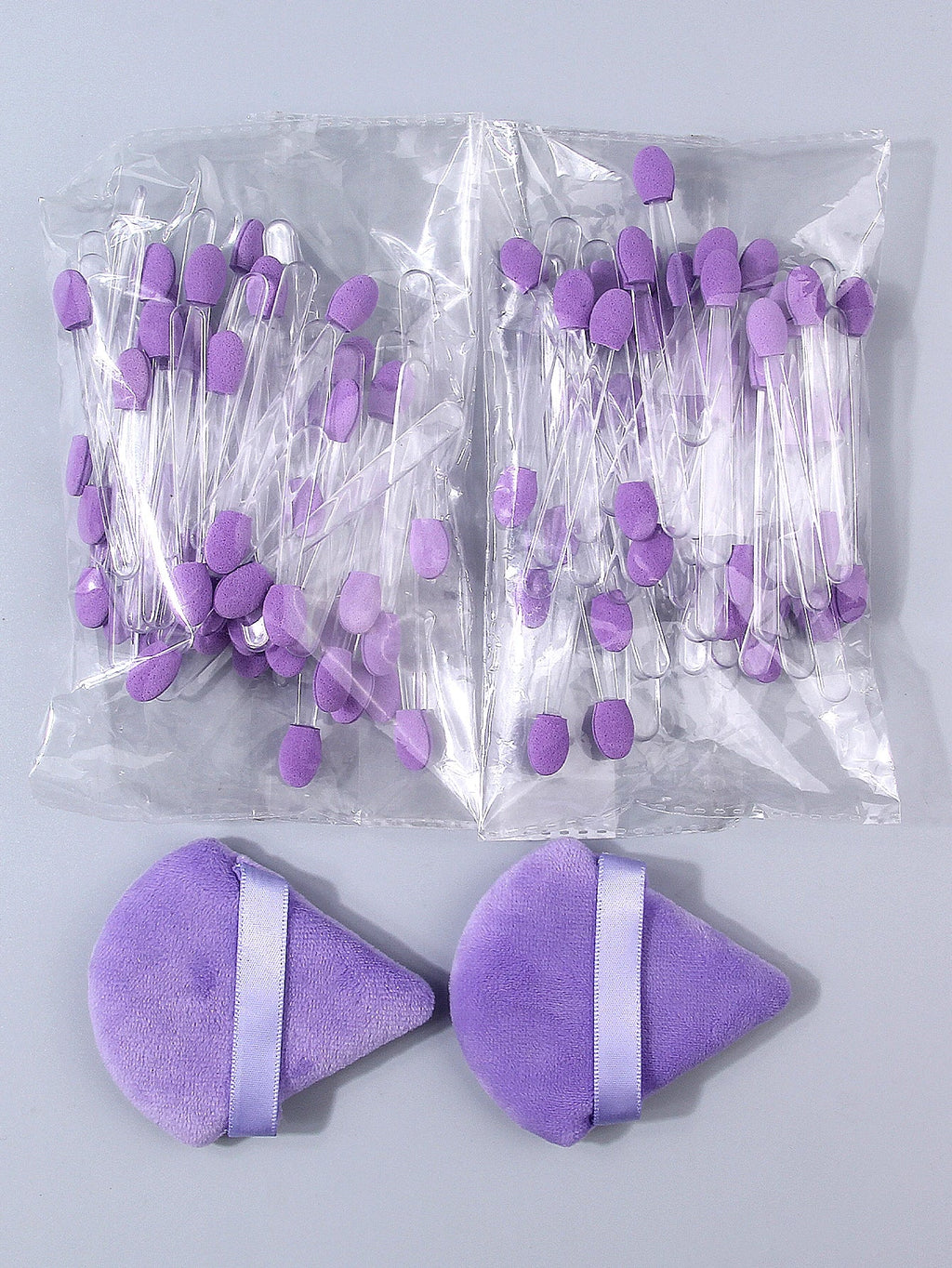 102pcs Disposable Sponge Eyeshadow & Nail Art Brushes Kit