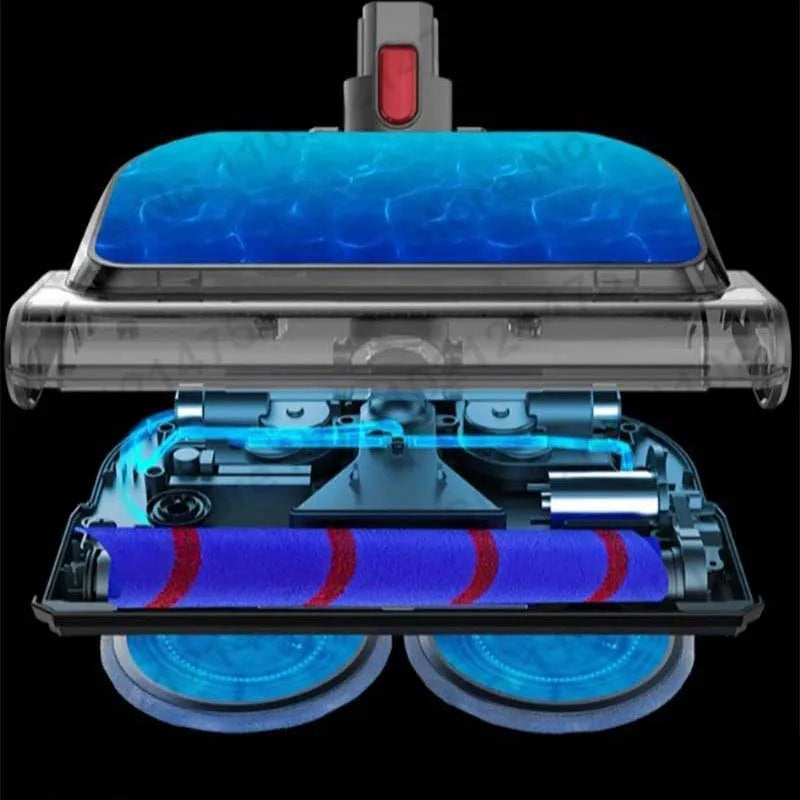 Motorized Mop Floor Brush Head + Water Tank for Dyson V7–V15