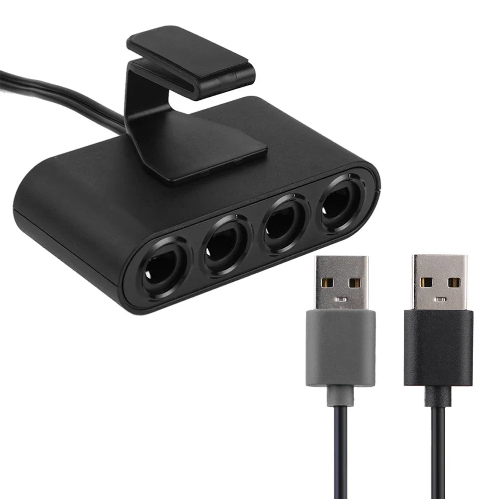 4-Port GameCube USB Adapter for Nintendo Switch, Wii U & PC
