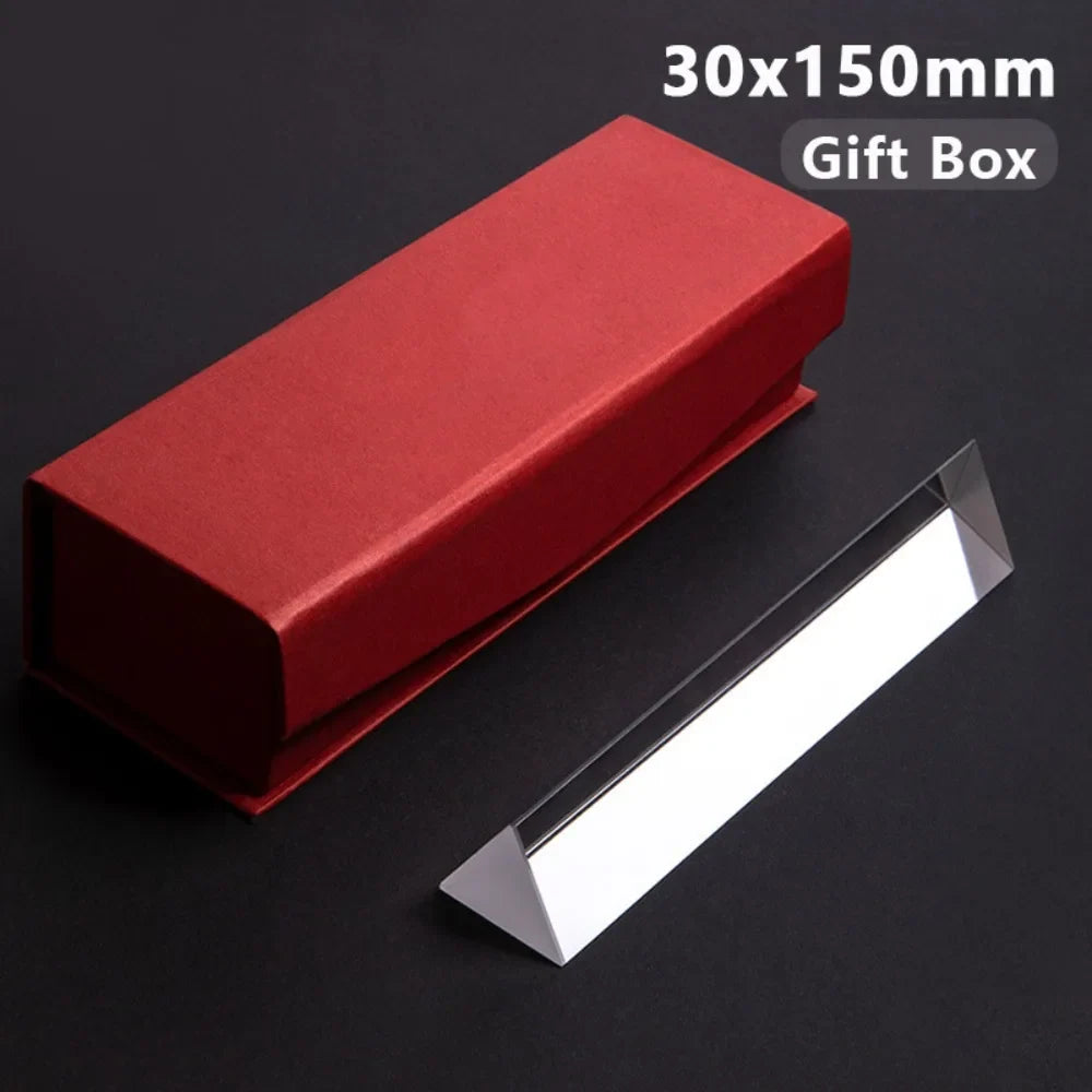 K9 Crystal Glass Triangular Prism – Rainbow Optics Tool