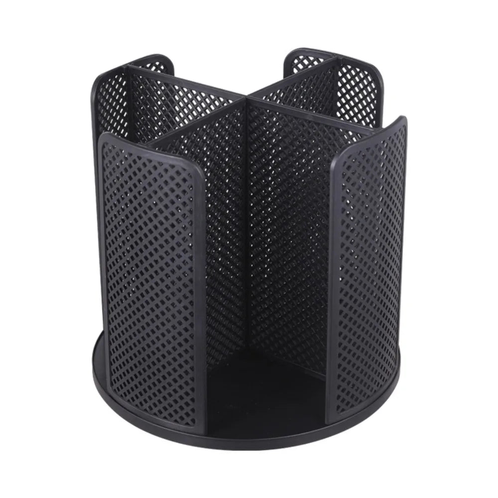 Rotating Paper Cup Dispenser – 4-Compartment Lid Holder
