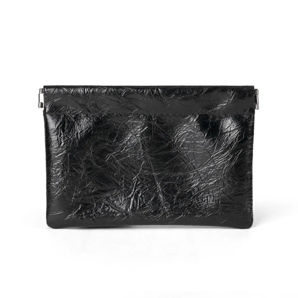 Waterproof PU Leather Coin Purse – Auto-Closure Mini Bag