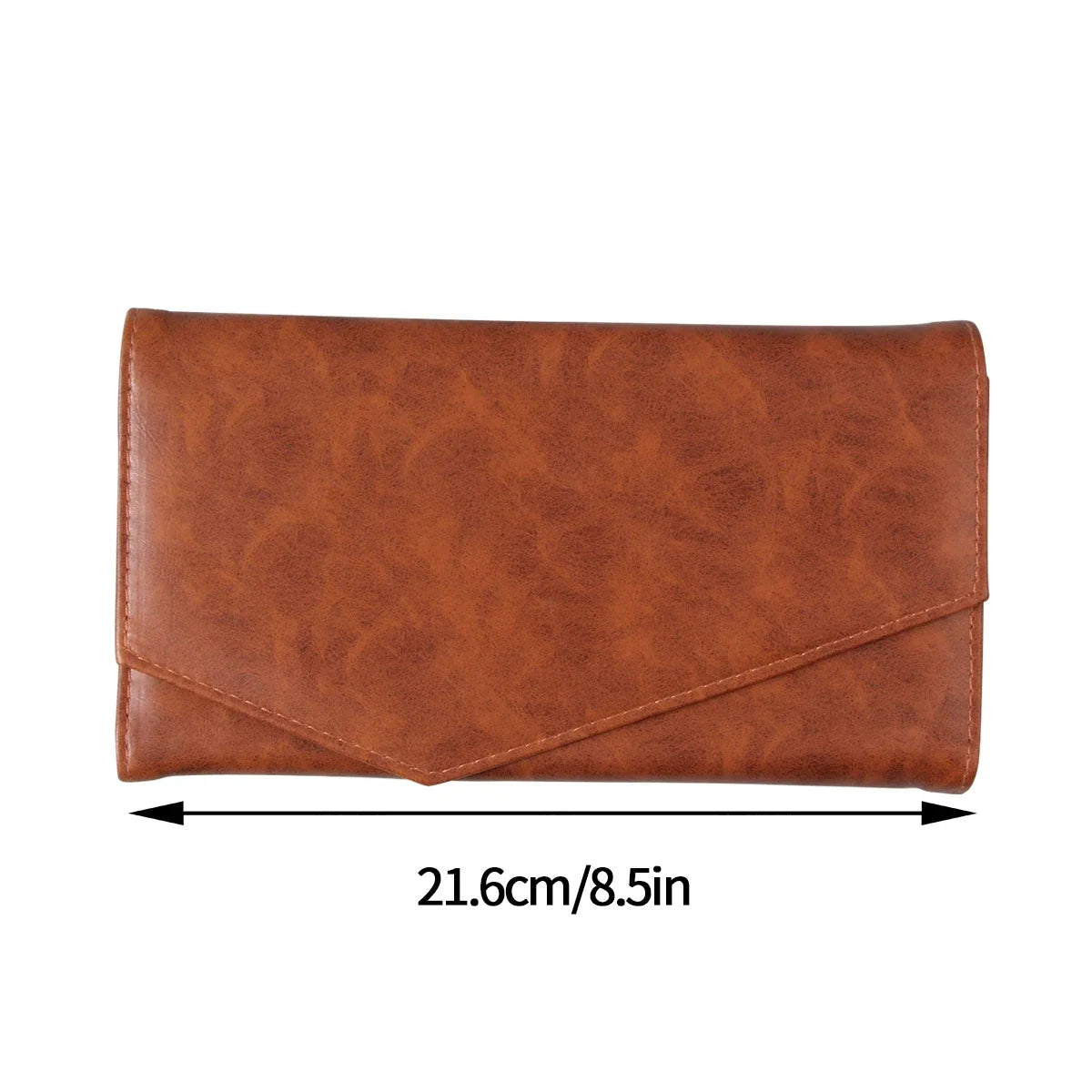 Nixie Folding PU Leather Makeup Brush Storage Bag