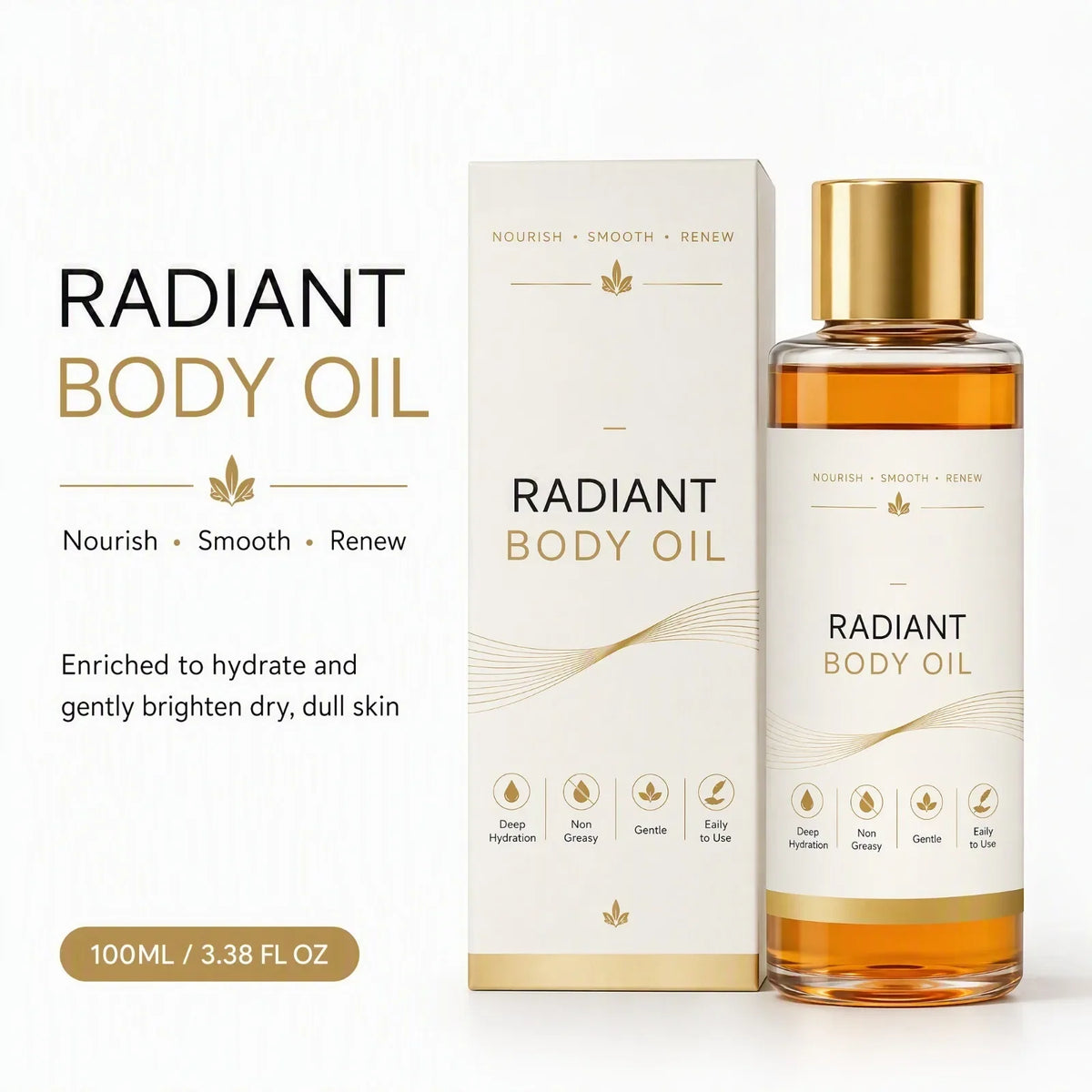 Nixie Firming Body Oil – Hydrating & Smoothing Skin Care