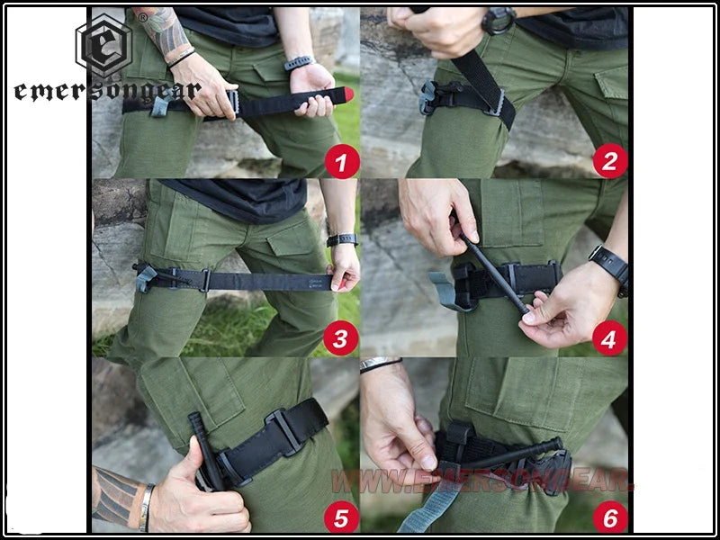 Emersongear Tactical Tourniquet – Single-Handed Hemostatic