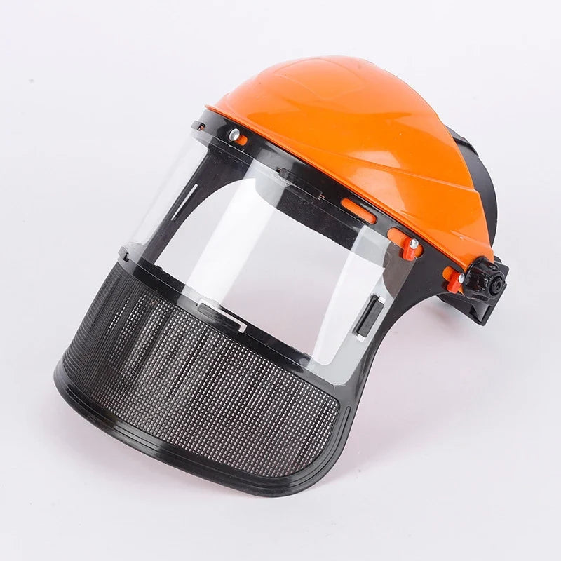 Safety Helmet Full Face Mesh Mask – Garden & Forestry