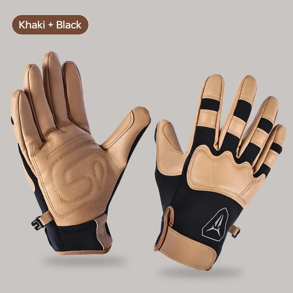 Winter Cycling Gloves – Thermal Windproof Touchscreen Full Finger