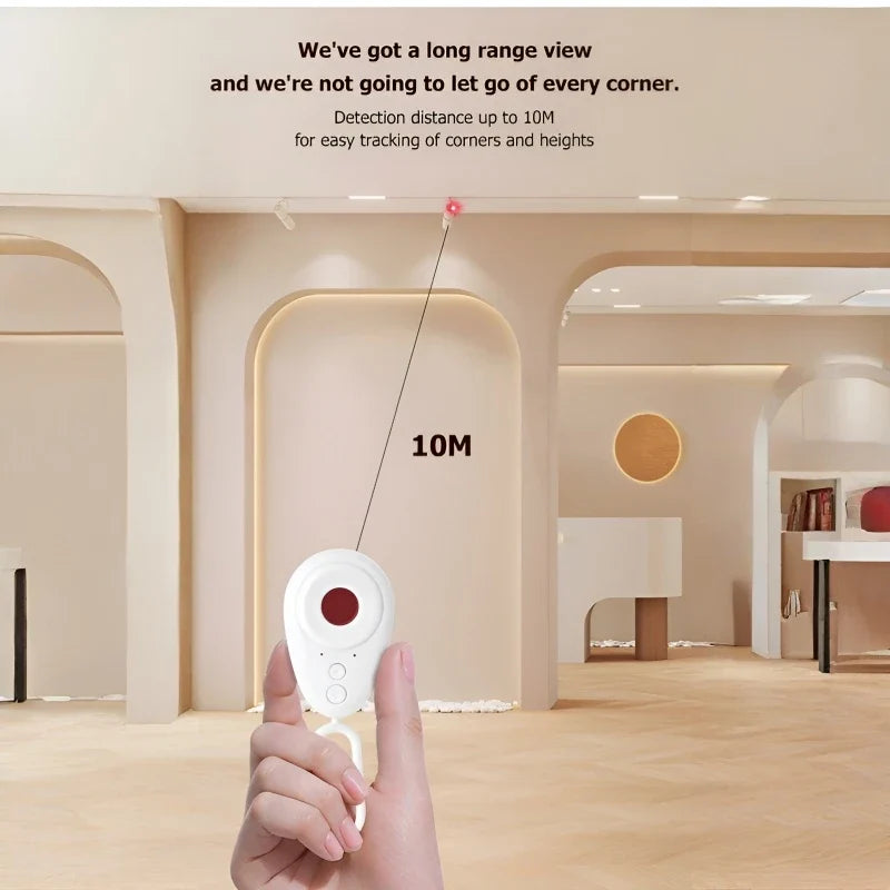 Portable Anti-Spy Camera Detector – IR Infrared Security Device