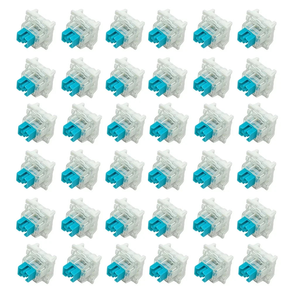 DAZZLEEX 50-Pack 3-Pin Tactile Keyboard Switches | MX-Style