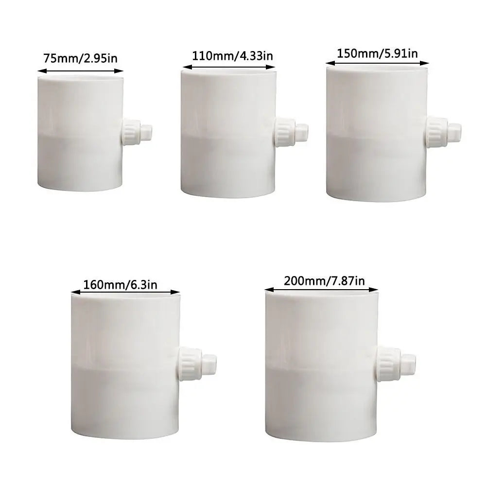 PVC Air Volume Regulating Valve 75–200mm Manual Check Valve
