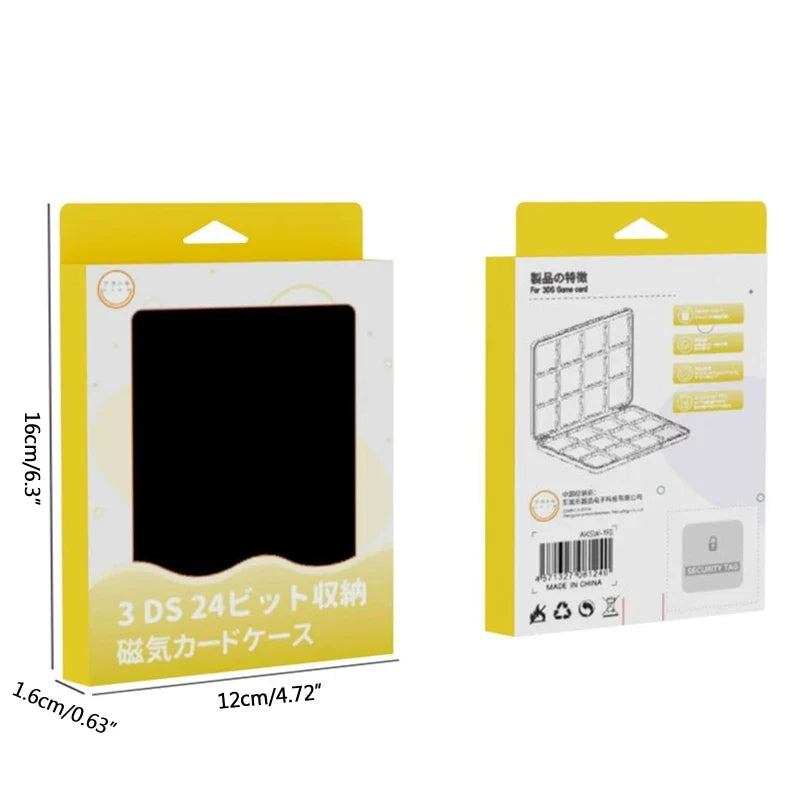 Silicone Storage Box for Nintendo 3DS Console & Game Cards