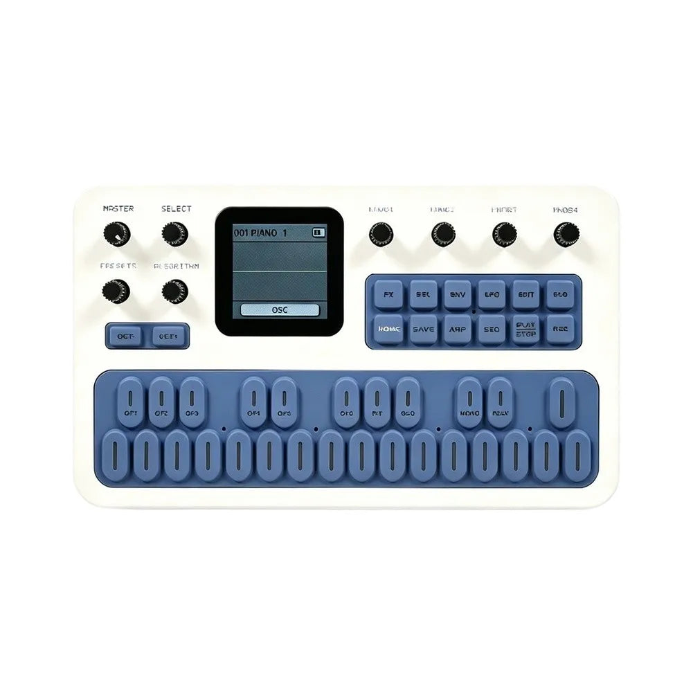 HpLive FM-1 Mini FM Synthesizer – 27-Key, 12-Voice, Built-in Speaker