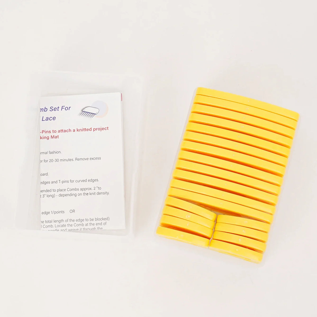 Knitting Shaping Needle – Shawl & Sweater Positioning Tool