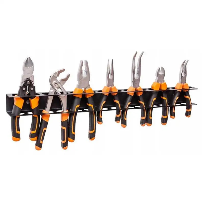 Steel Wall Mount Screwdriver & Pliers Organizer Rack