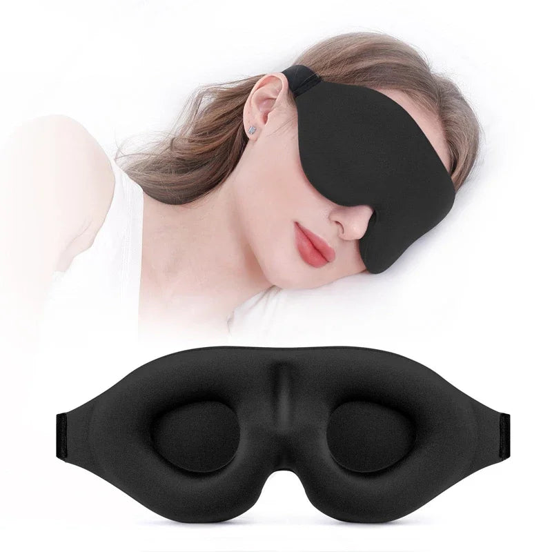 3D Sleep Eye Mask – Soft, Breathable & Light Blocking