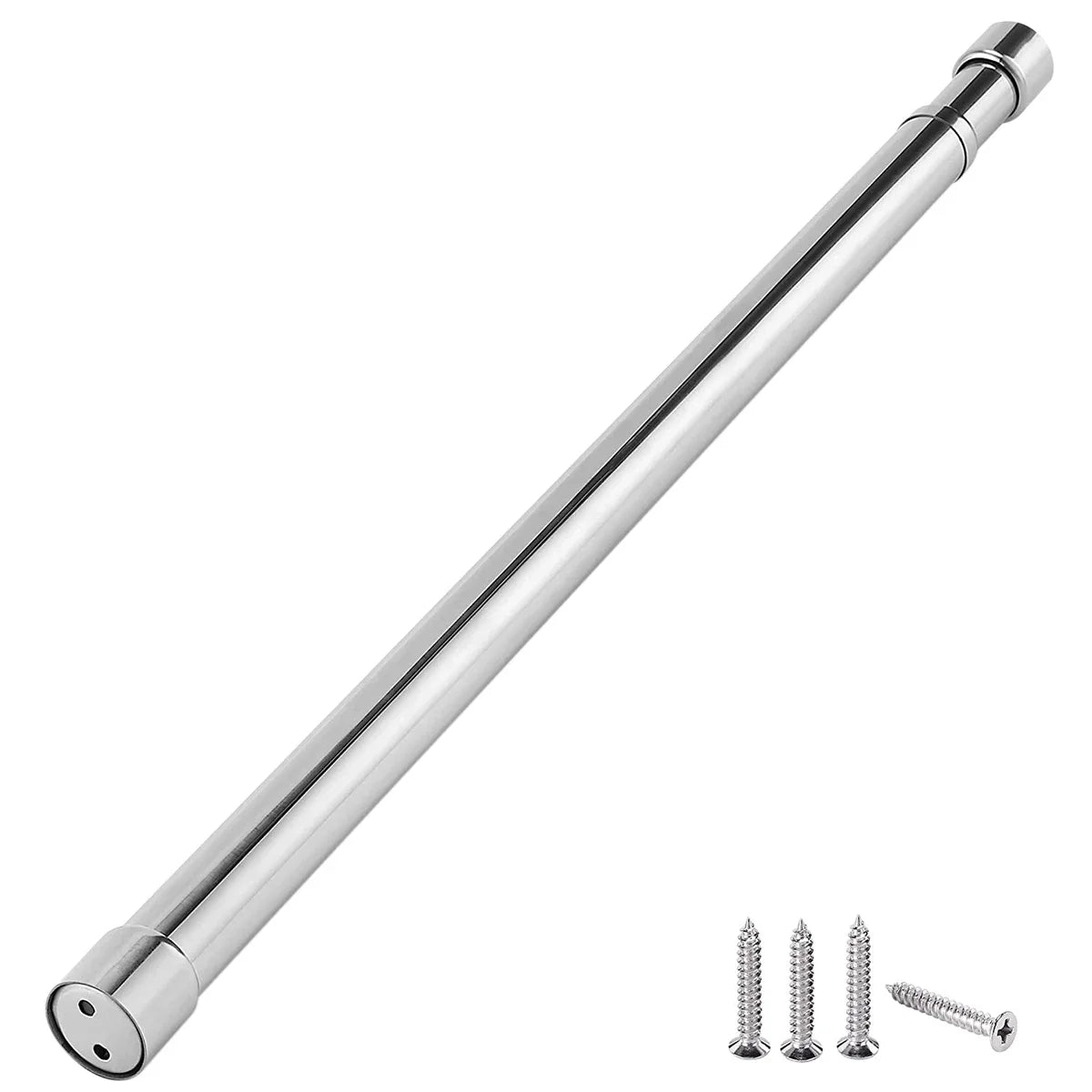 Extendable Clothing Rail 56–100cm Stainless Steel Wardrobe Rod